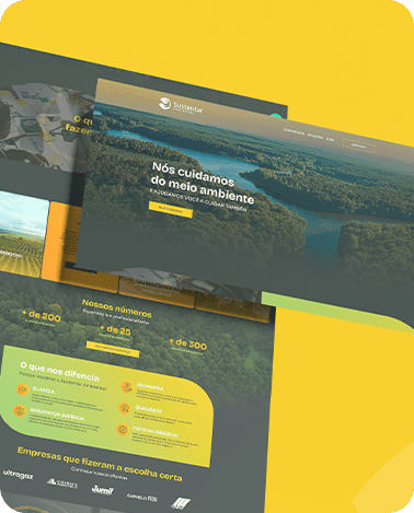 Sustentar Ambiental - criação e desenvolvimento de sites em Curitiba