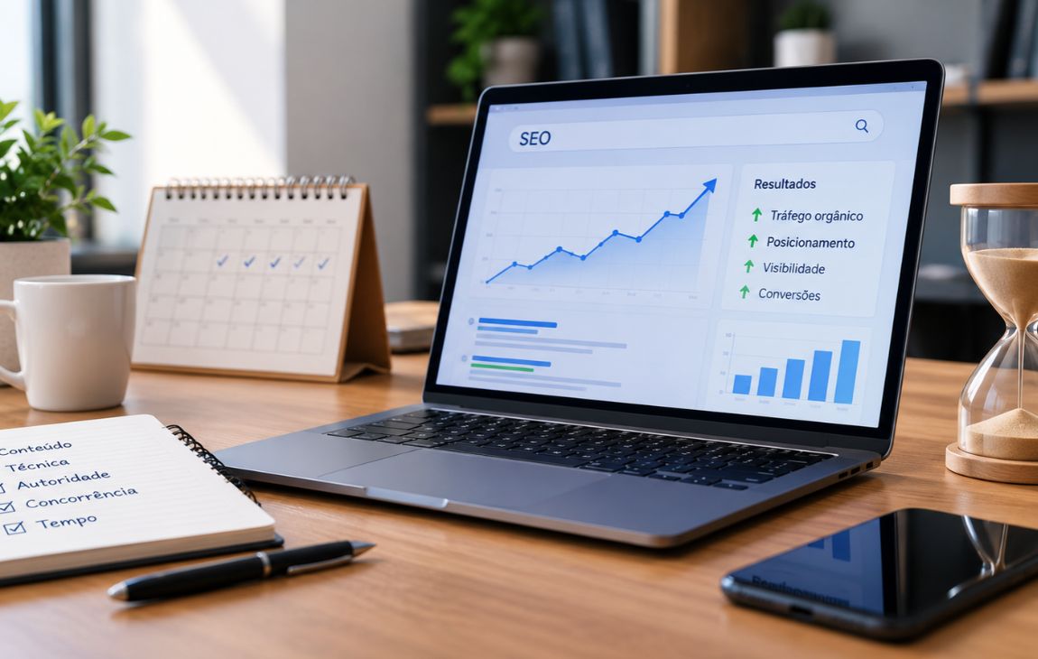 Quanto tempo o SEO leva para gerar resultados: fatores que influenciam o prazo